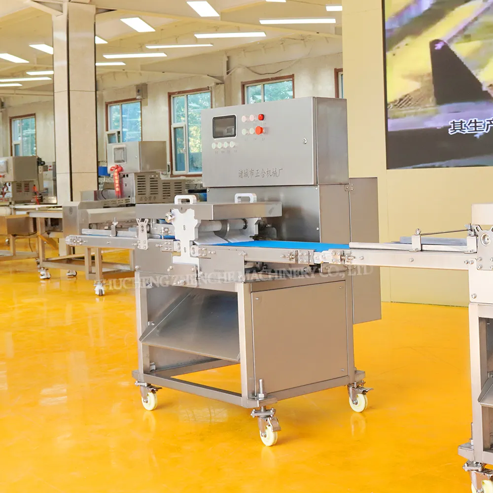 Buena calidad Bionic pollo pato cerdo carne cordero tira de la máquina de corte - Máquina de trituración y corte de carne - foodmachtech